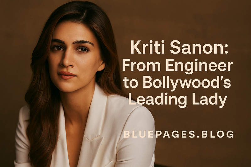 Kriti Sanon: From Engineer to Bollywood's Leading Lady | BluePages