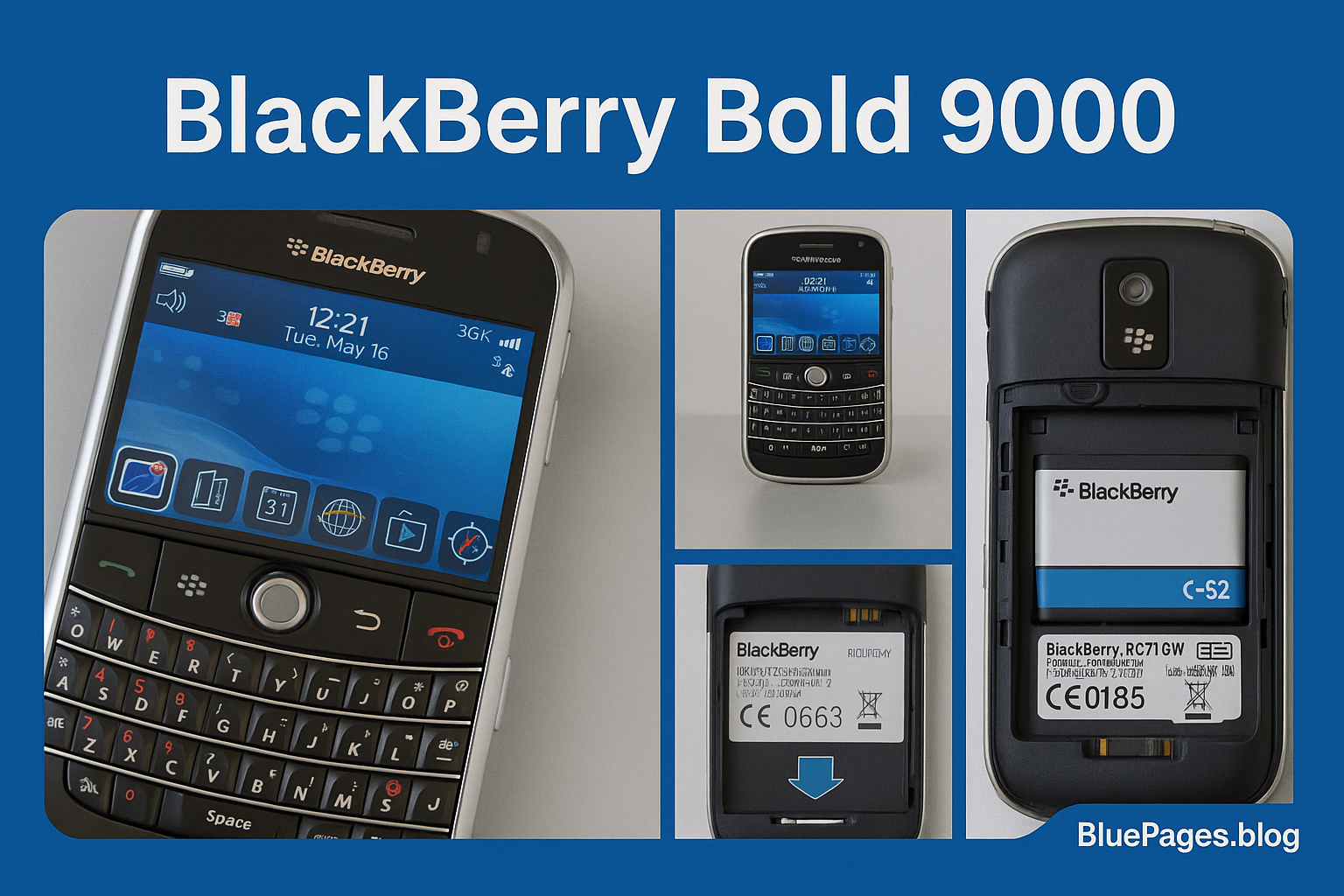G.O.A.T. Smartphone #3: BlackBerry Bold 9000 – The King of Business Phones | BluePages