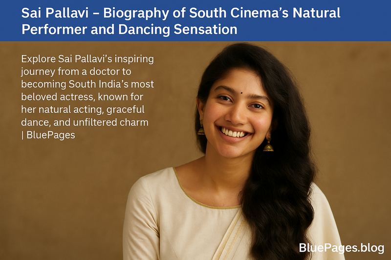Sai Pallavi – Biography of South Cinema’s Natural Performer and Dancing Sensation | BluePages