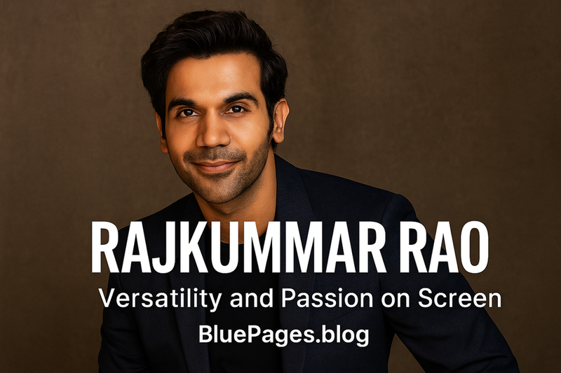 Rajkummar Rao: From Gurgaon to Bollywood's Powerhouse – BluePages