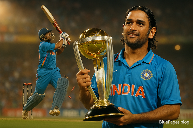 MS Dhoni – Biography of Cricket’s Coolest Captain and Ultimate Finisher | BluePages