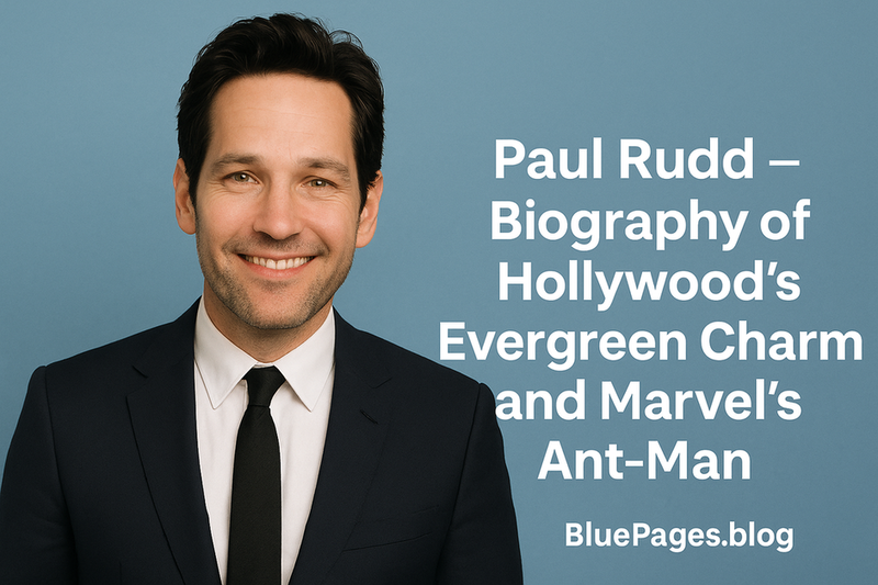 Paul Rudd – Biography of Hollywood’s Evergreen Charm and Marvel’s Ant-Man | BluePages