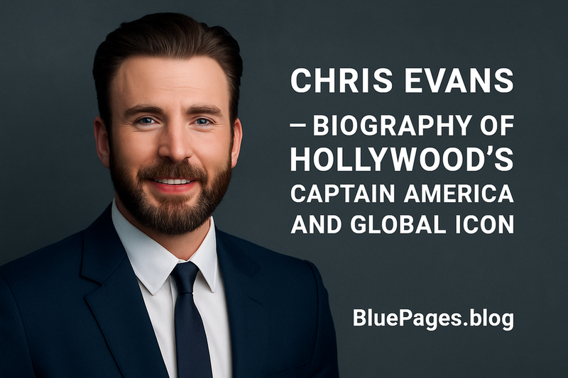 Chris Evans – Biography of Hollywood’s Captain America and Global Icon | BluePages