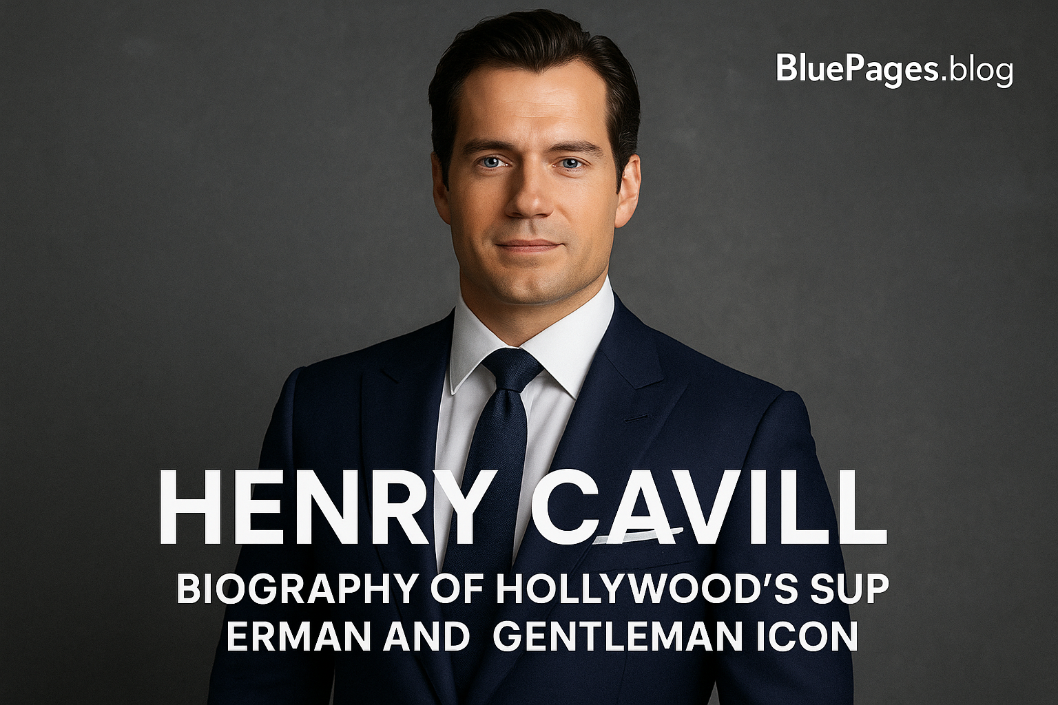 Henry Cavill – Biography of Hollywood’s Superman and Gentleman Icon | BluePages