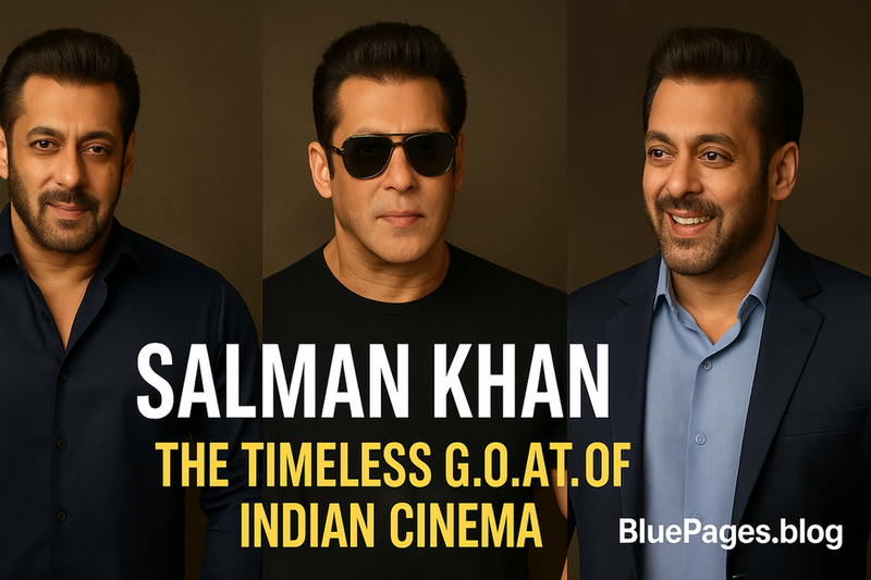 Salman Khan — The Timeless G.O.A.T. of Indian Cinema | BluePages