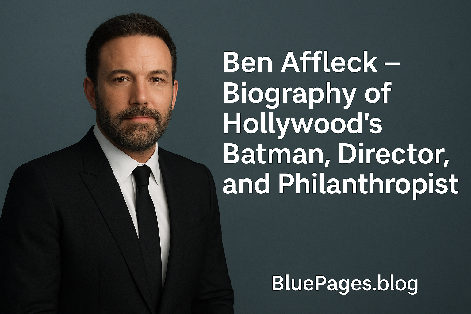 Ben Affleck – Biography of Hollywood’s Batman, Director, and Philanthropist | BluePages