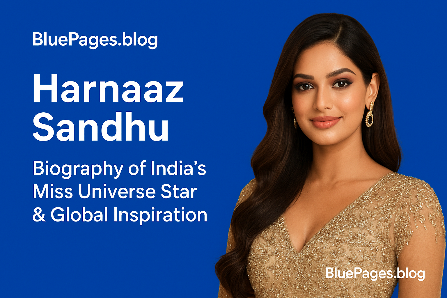 Harnaaz Sandhu – Biography of India’s Miss Universe Star & Global Inspiration | BluePages