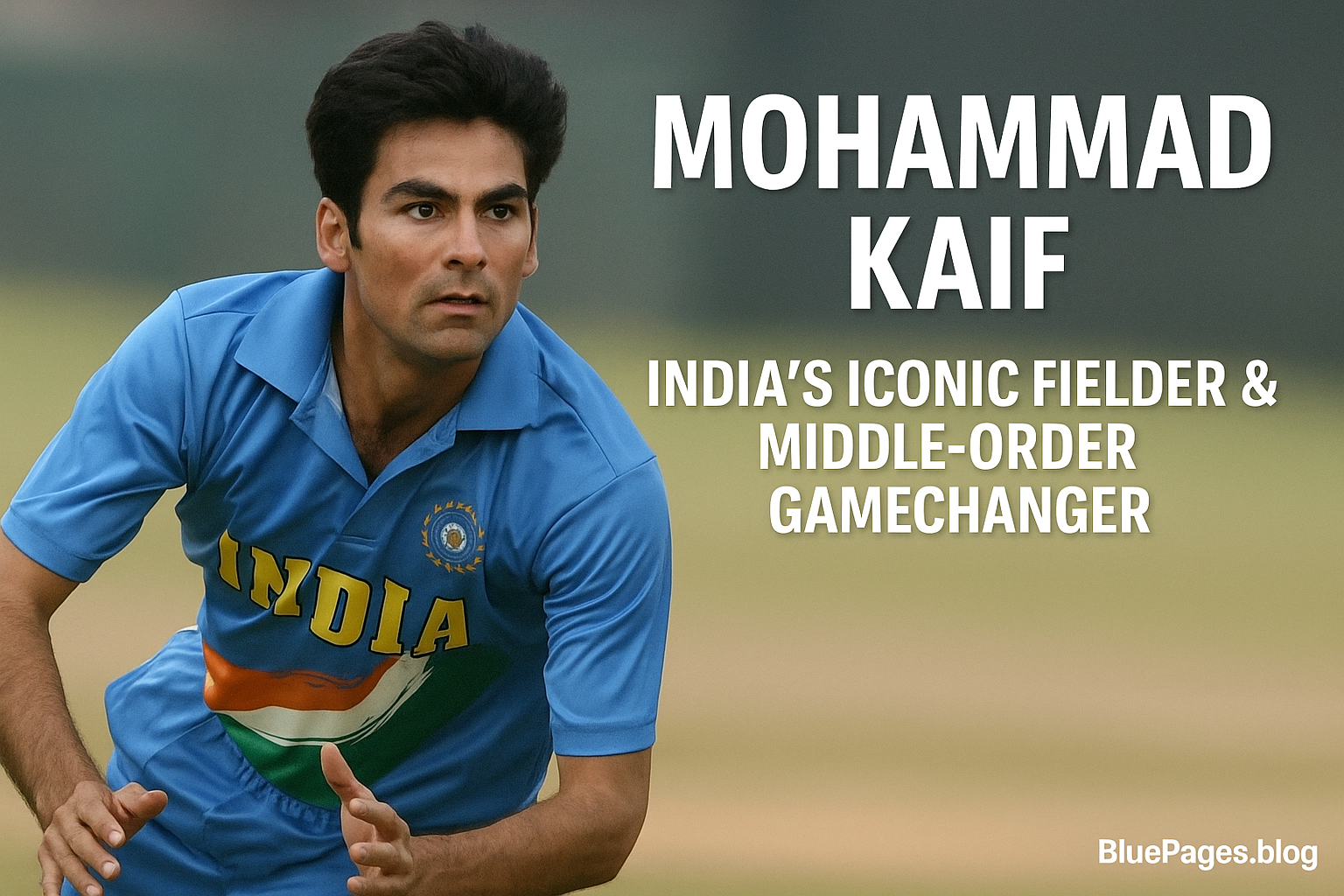 Mohammad Kaif – Biography of India’s Iconic Fielder and Cricketing Star | BluePages