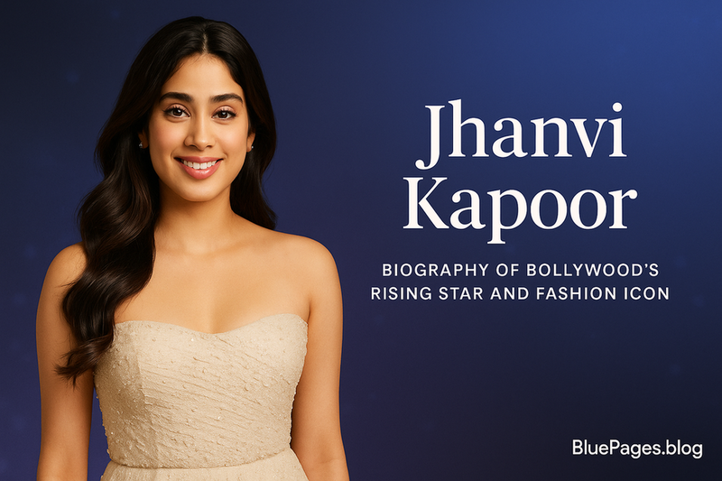 Jhanvi Kapoor – Biography of Bollywood’s Rising Star and Fashion Icon | BluePages