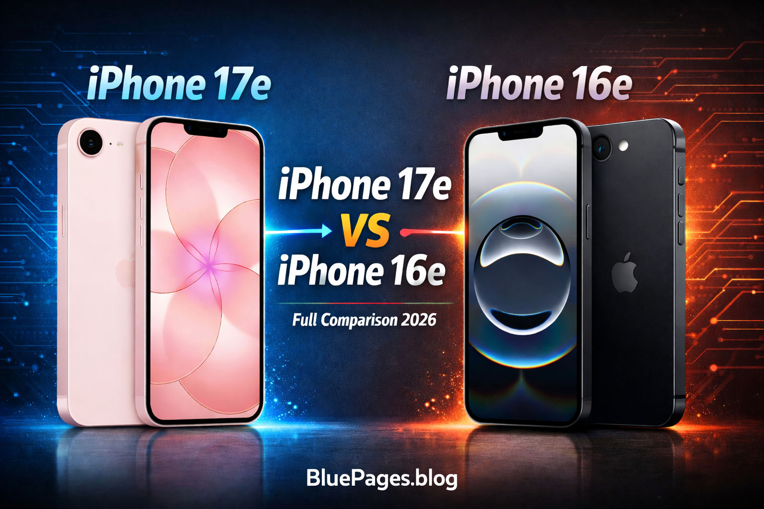 iPhone 17e vs iPhone 16e: The Ultimate Budget iPhone Comparison (2026) | BluePages