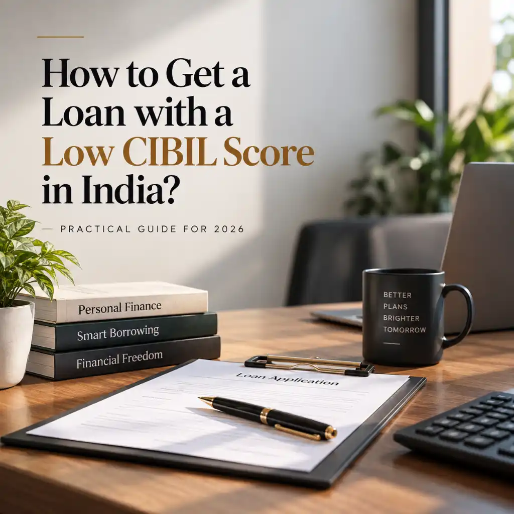 How to Get a Loan with Low CIBIL Score in India 2026 | Jora Capital | BluePages