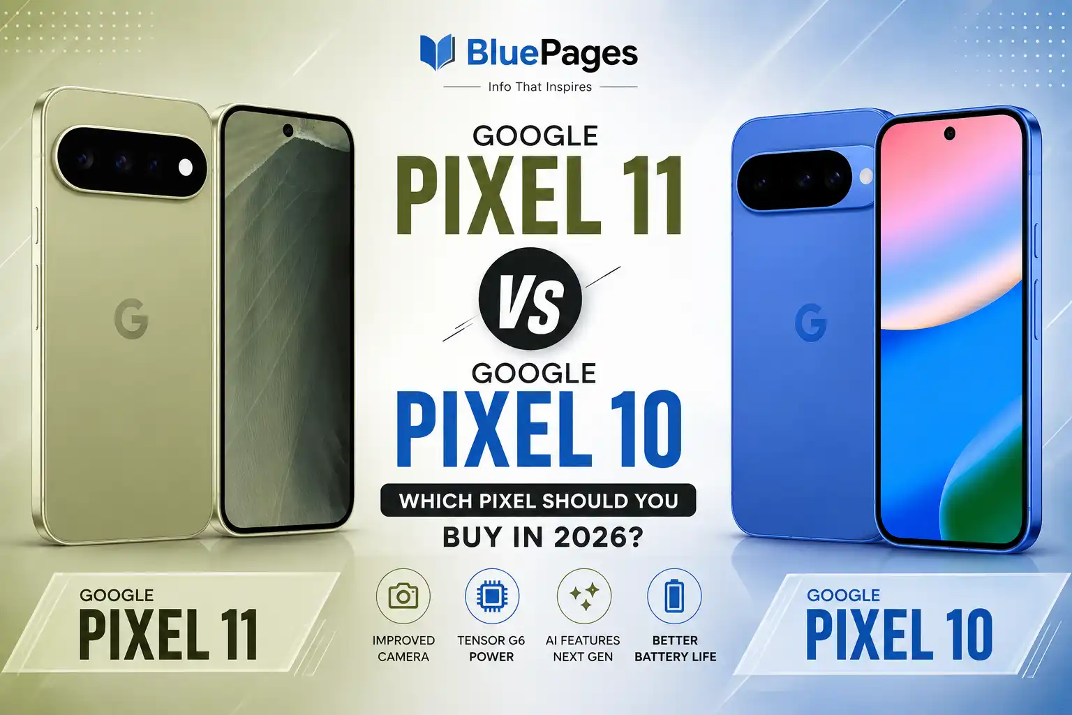 Google Pixel 11 vs Google Pixel 10: Which Pixel Should You Buy in 2026? | BluePages